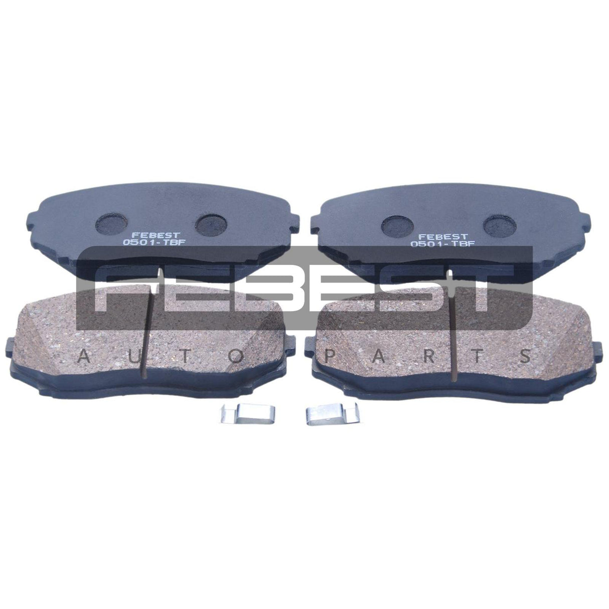 Pad kit, disc brake, front