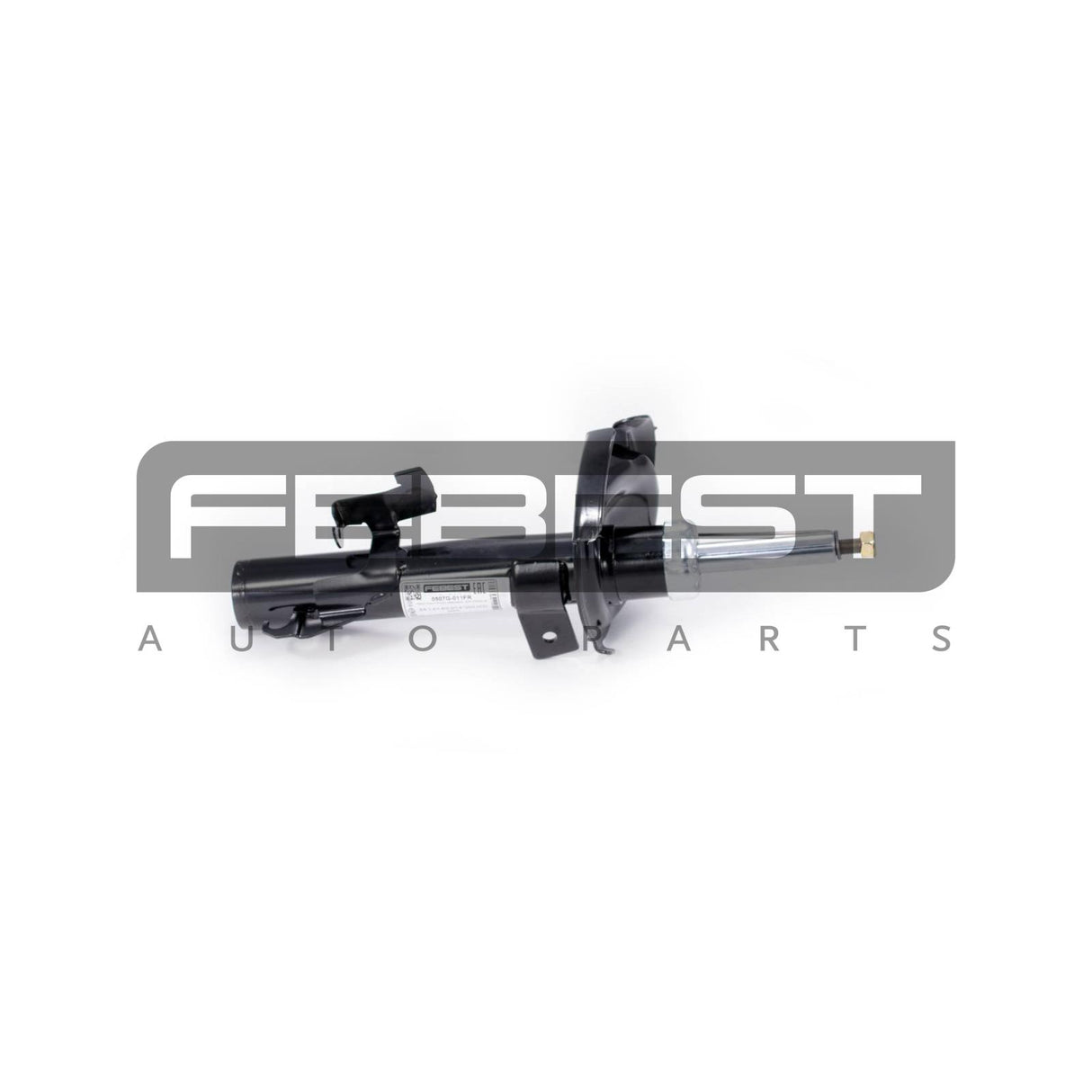 Front right shock absorber, gas pressure