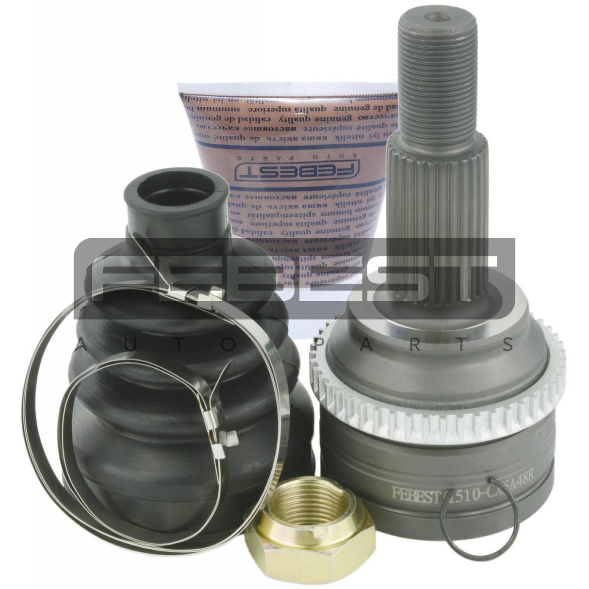 Outer cv joint rear