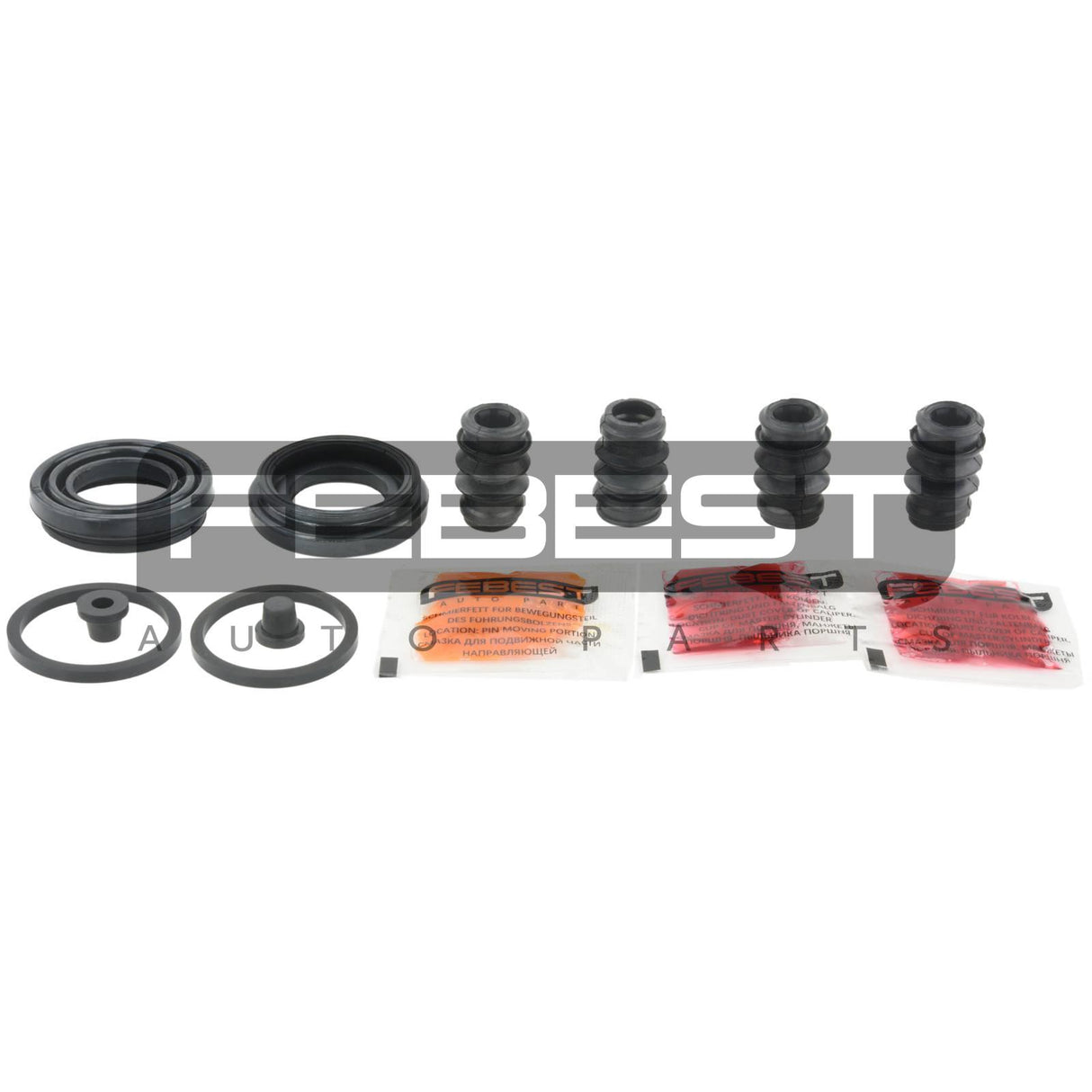 Rear brake caliper repair kit