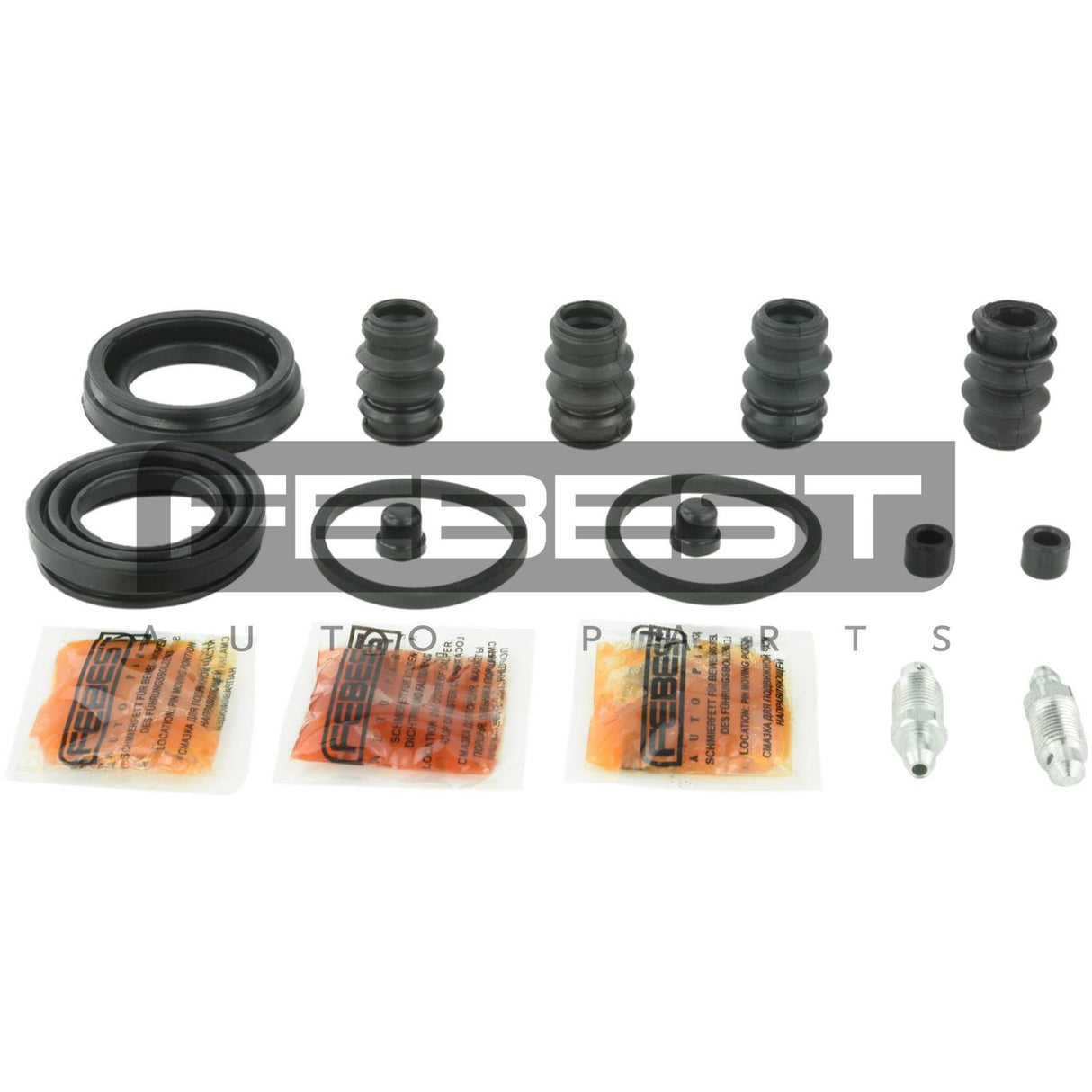 Rear brake caliper repair kit