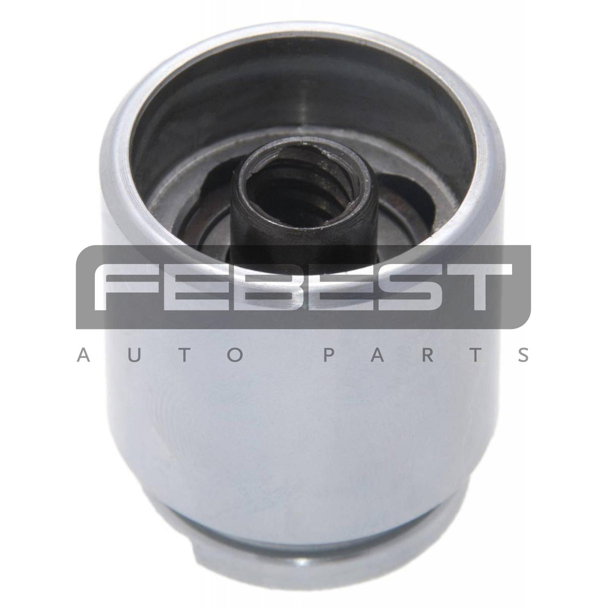 Rear caliper piston with mechanism