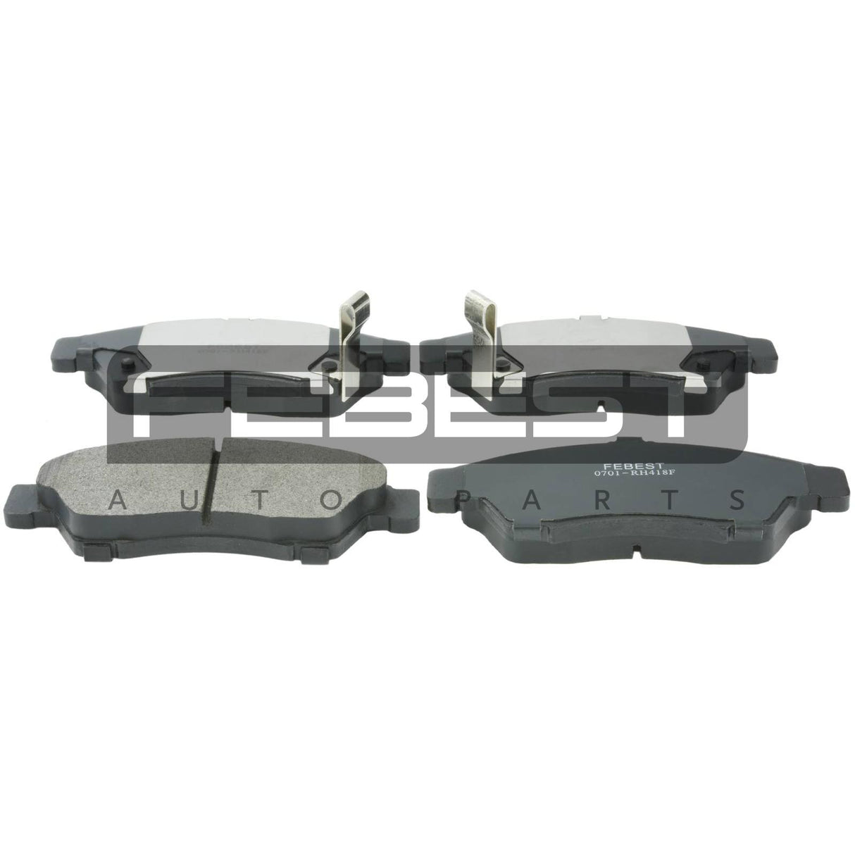 Pad kit, disc brake, front - kit