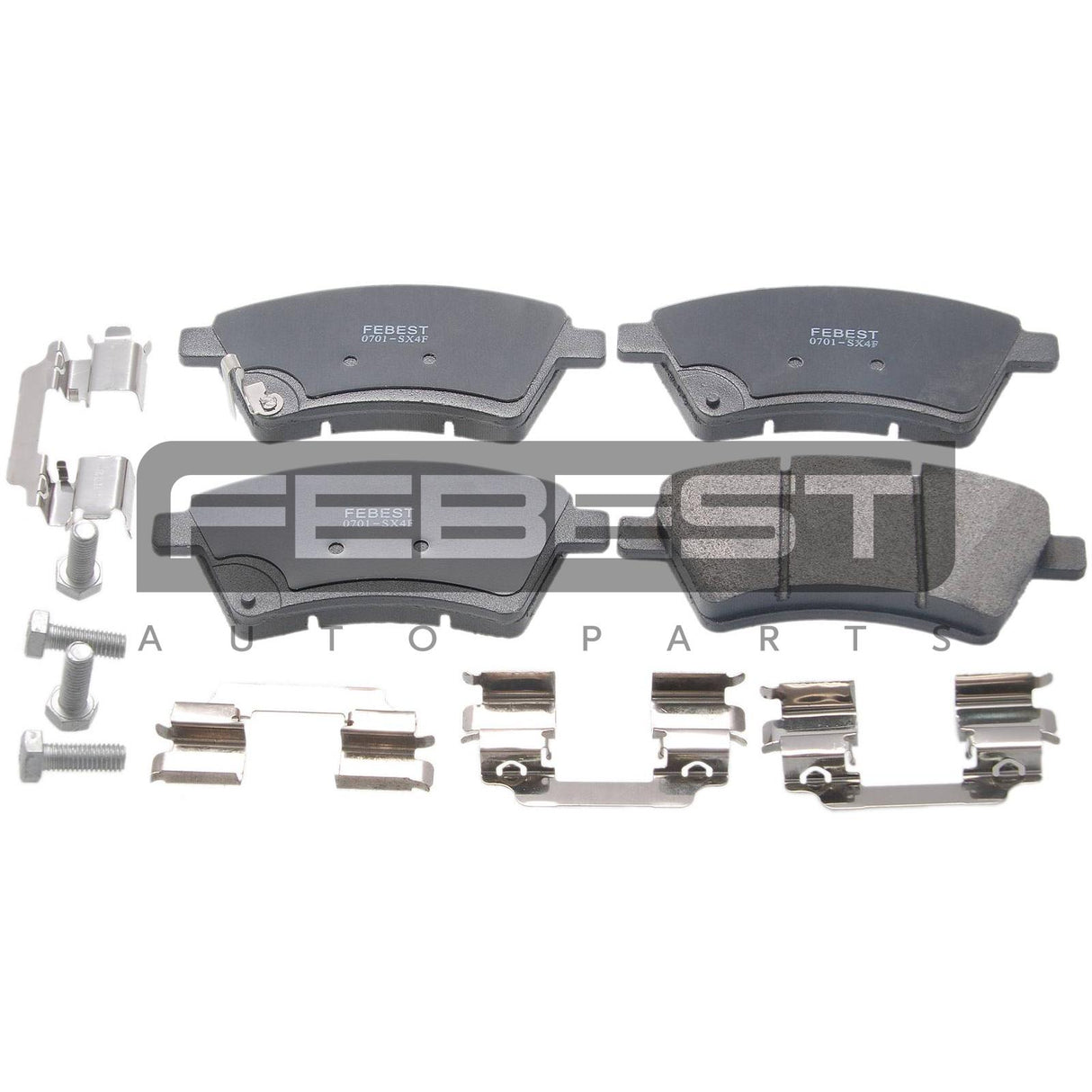 Pad kit, disc brake, front - kit