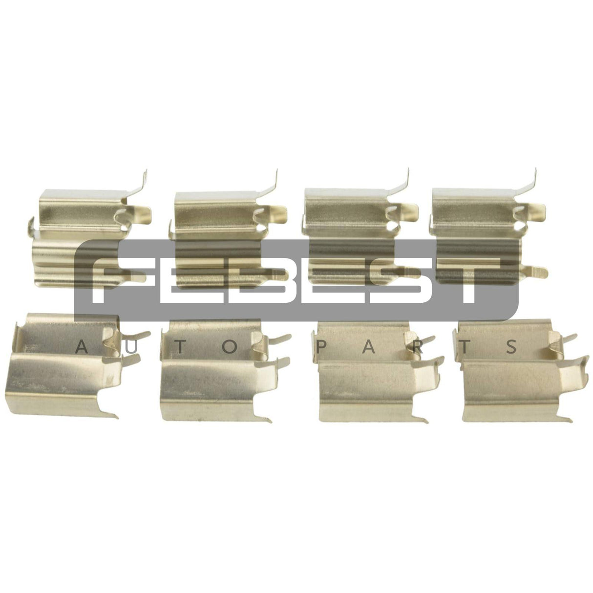 Disc brake clip set