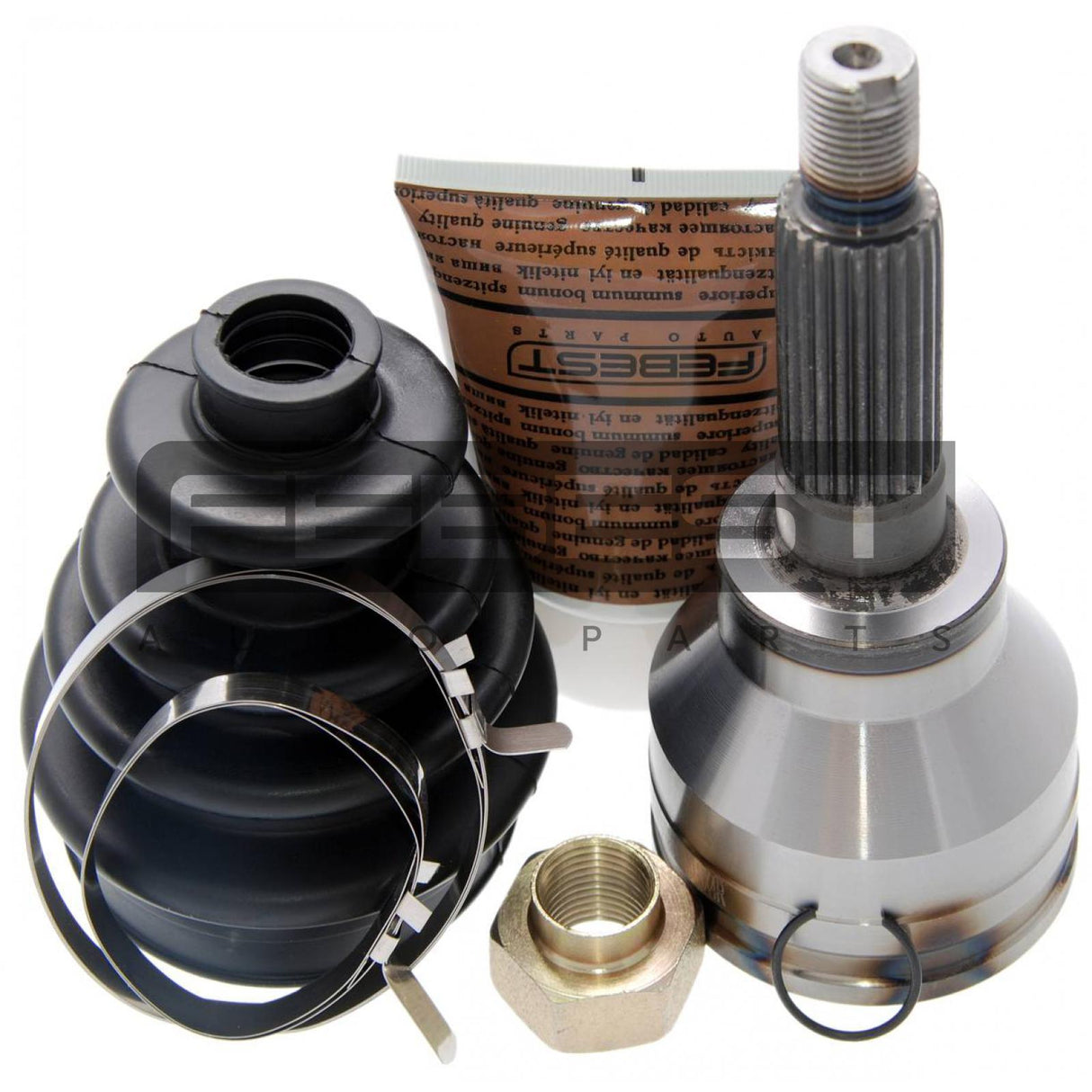 Outer cv joint rear