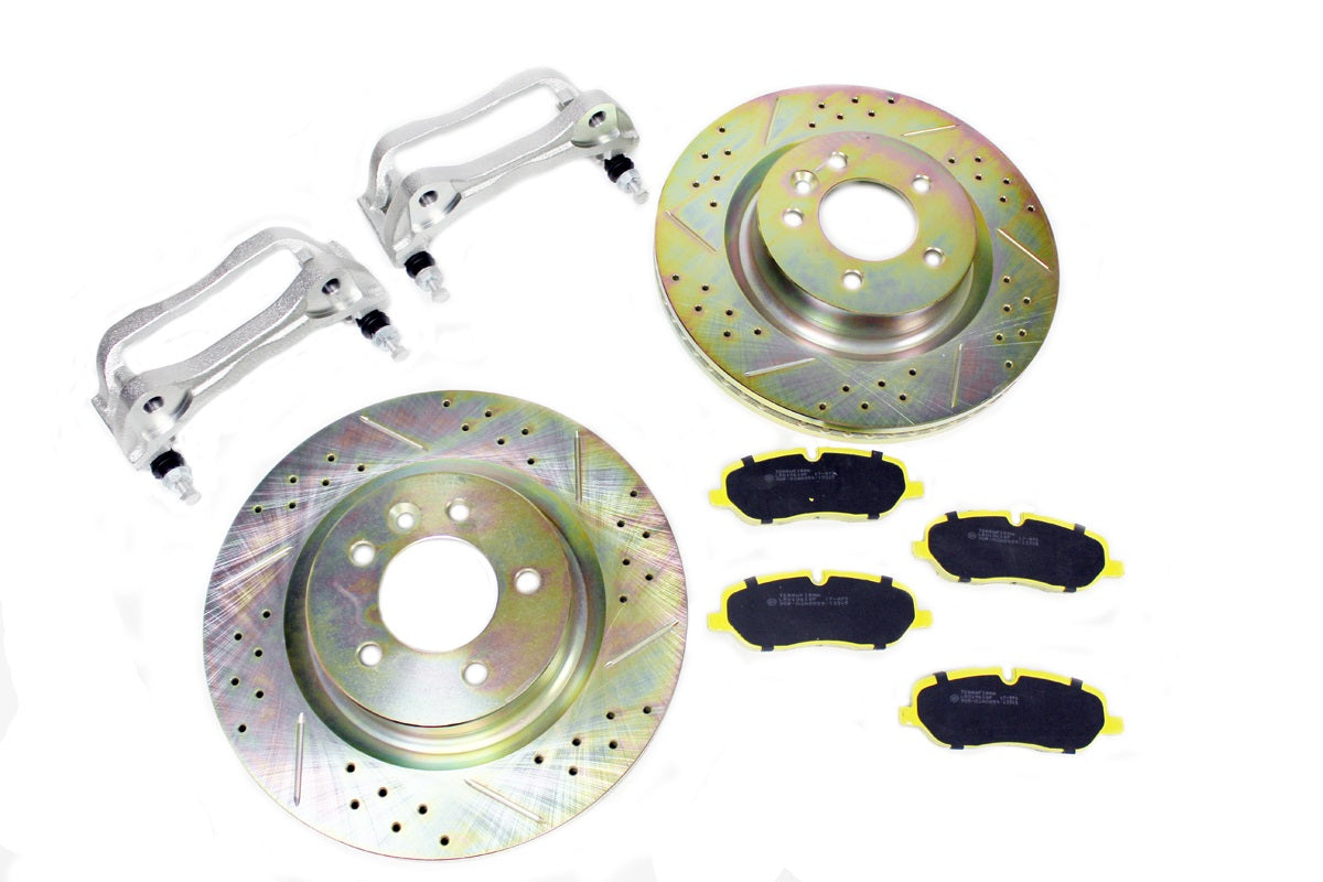 Brake Kit (Terrafirma High Performance Pads And Terrafirma Slotted And Drilled Brake Discs)