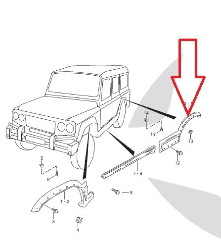 Rear Right Side Flap