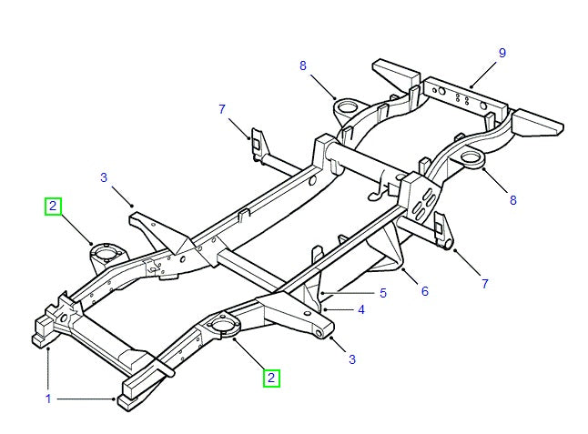 Front Right Hand Spring Seat