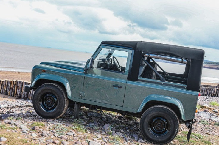 STAYFAST Tarp - Black Color - With Side and Rear Windows - EXMOOR TRIM