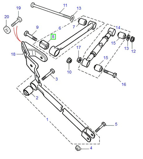 Bush Link Assembly