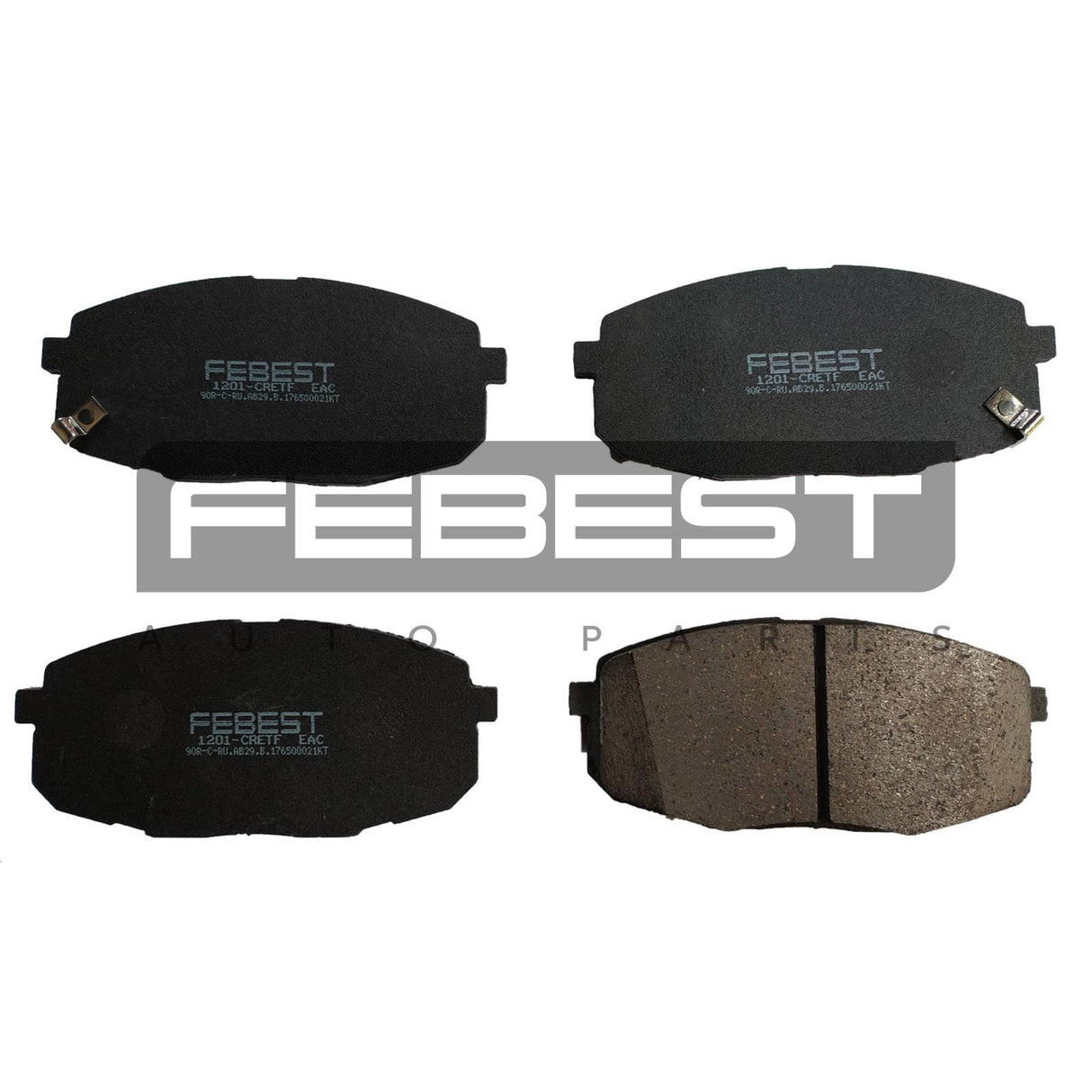 Pad kit, disc brake, front