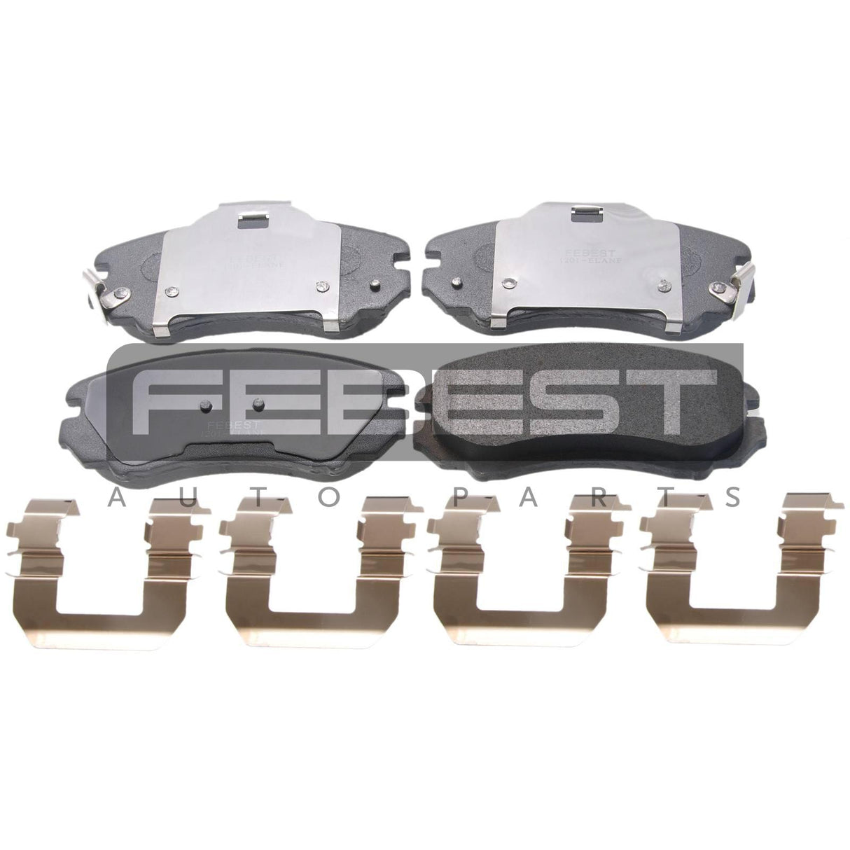 Pad kit, disc brake, front - kit