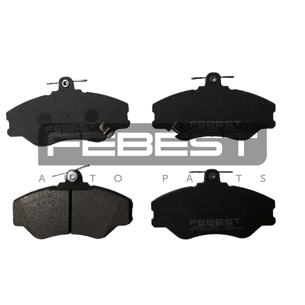 Pad kit, disc brake, front