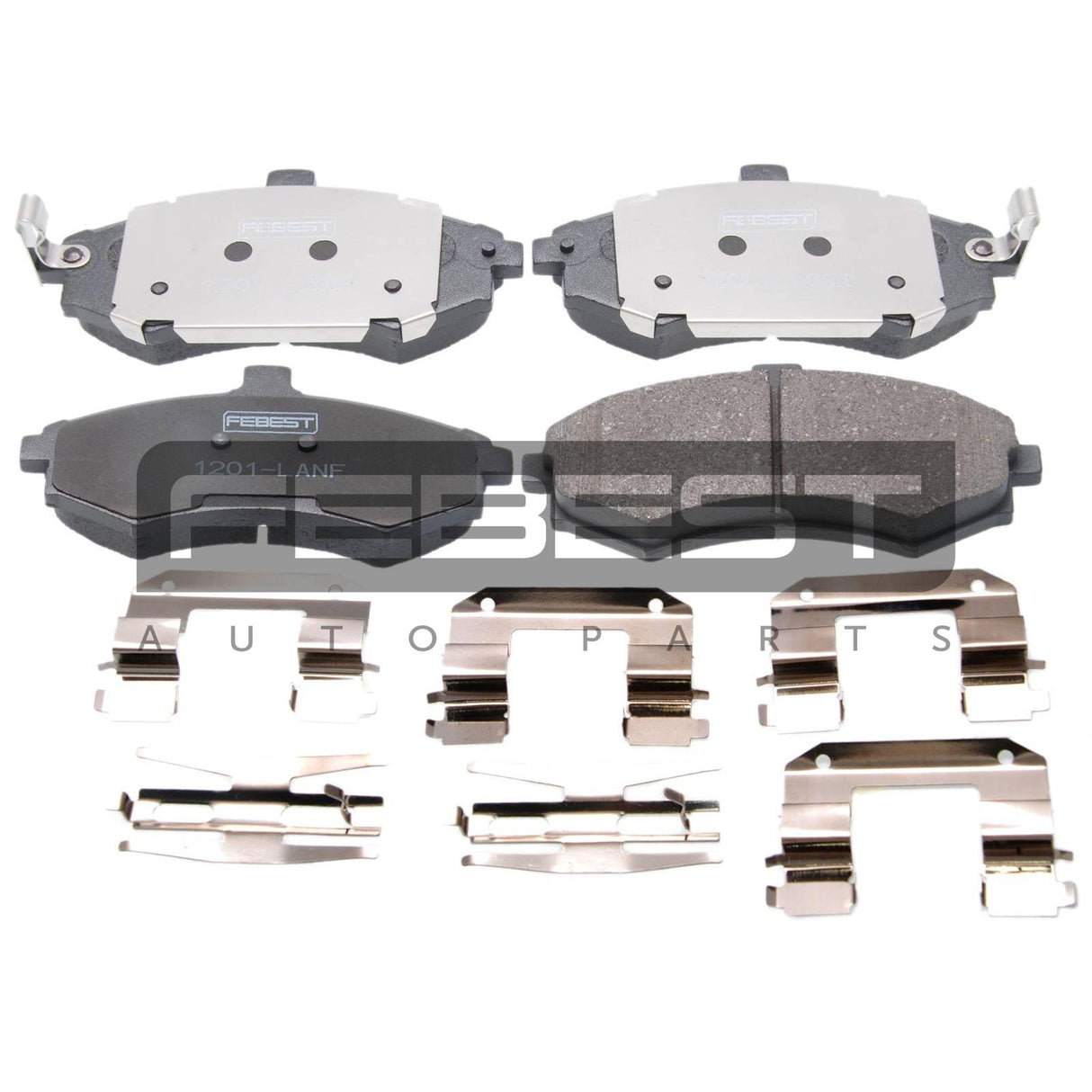 Pad kit, disc brake, front - kit