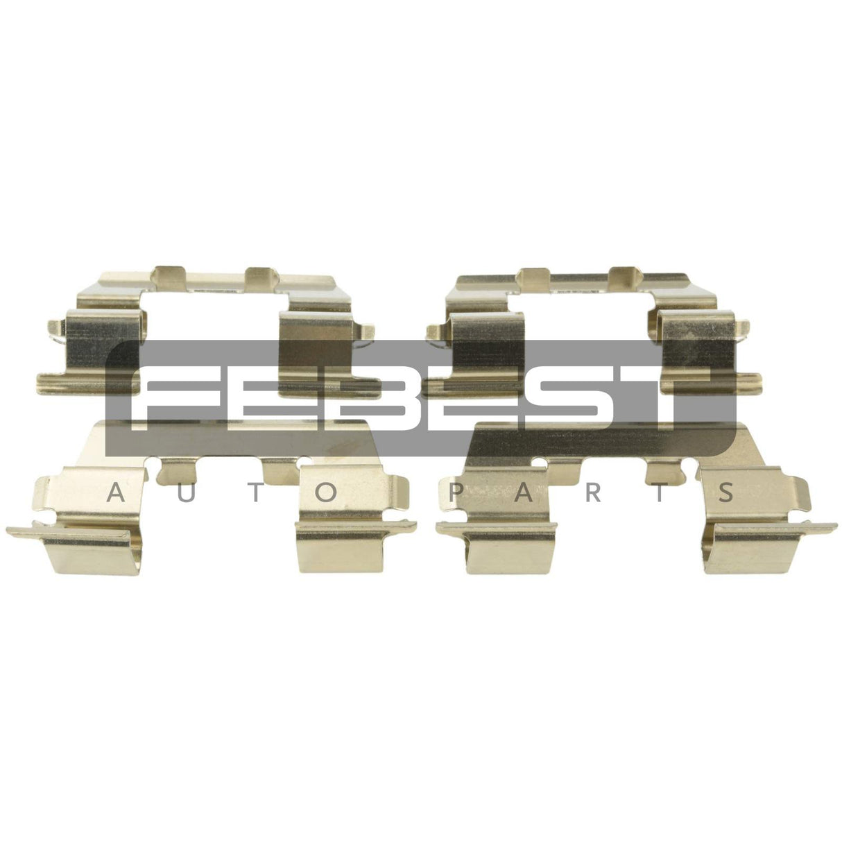 Disc brake clip set