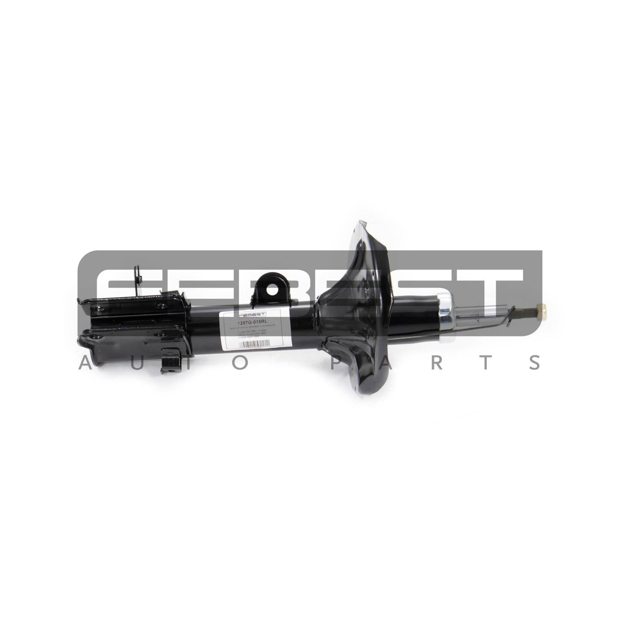 Rear left shock absorber, gas pressure