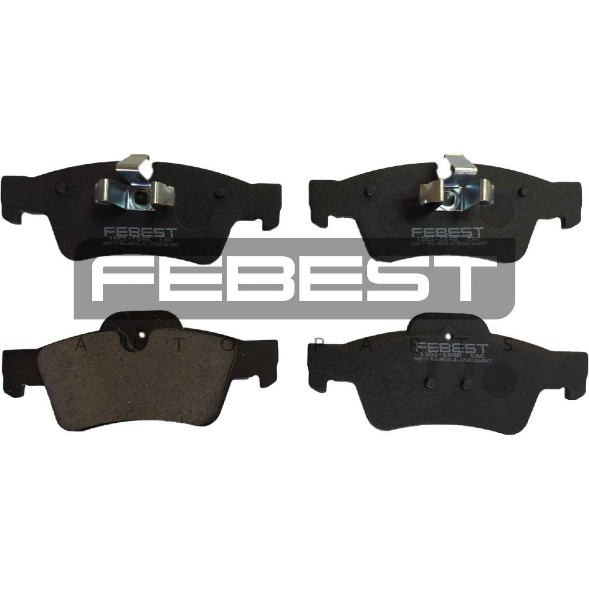 Pad kit, disc brake, rear