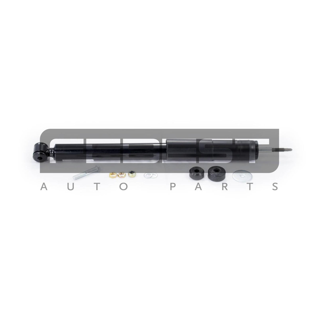 Rear shock absorber, gas pressure