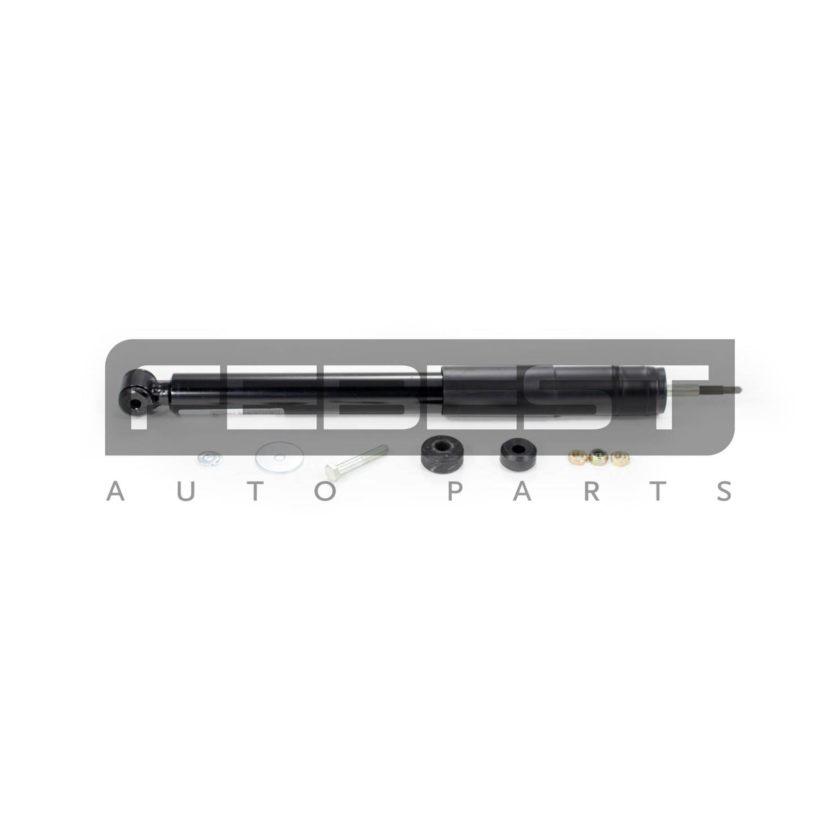 Rear shock absorber, gas pressure