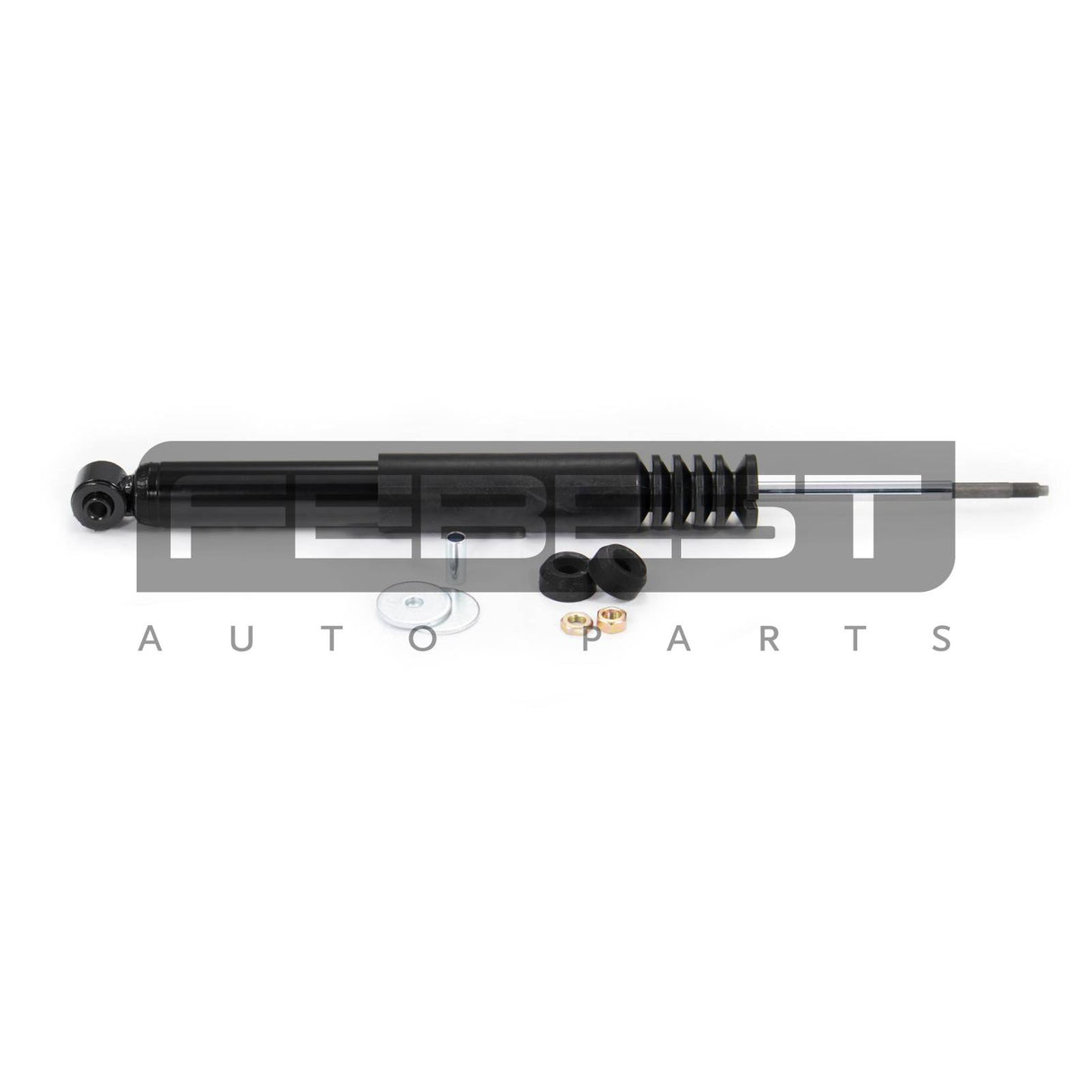 Rear shock absorber, gas pressure