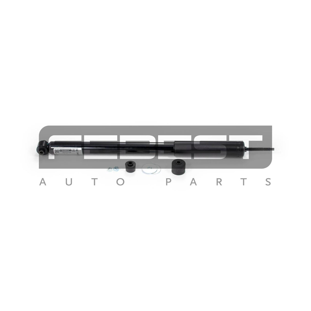 Rear shock absorber, gas pressure