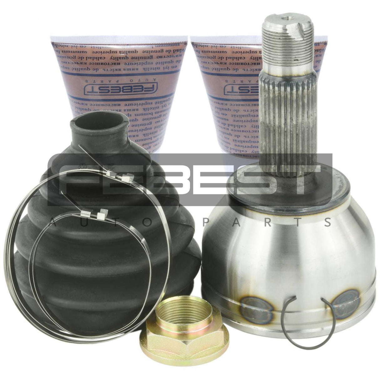 Outer cv joint rear