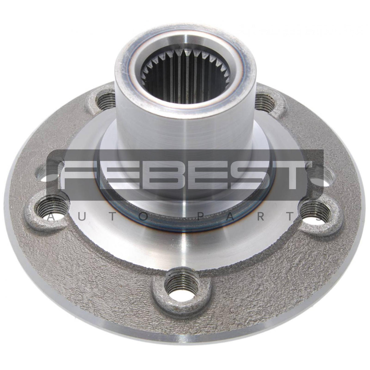 Rear wheel hub without bearing