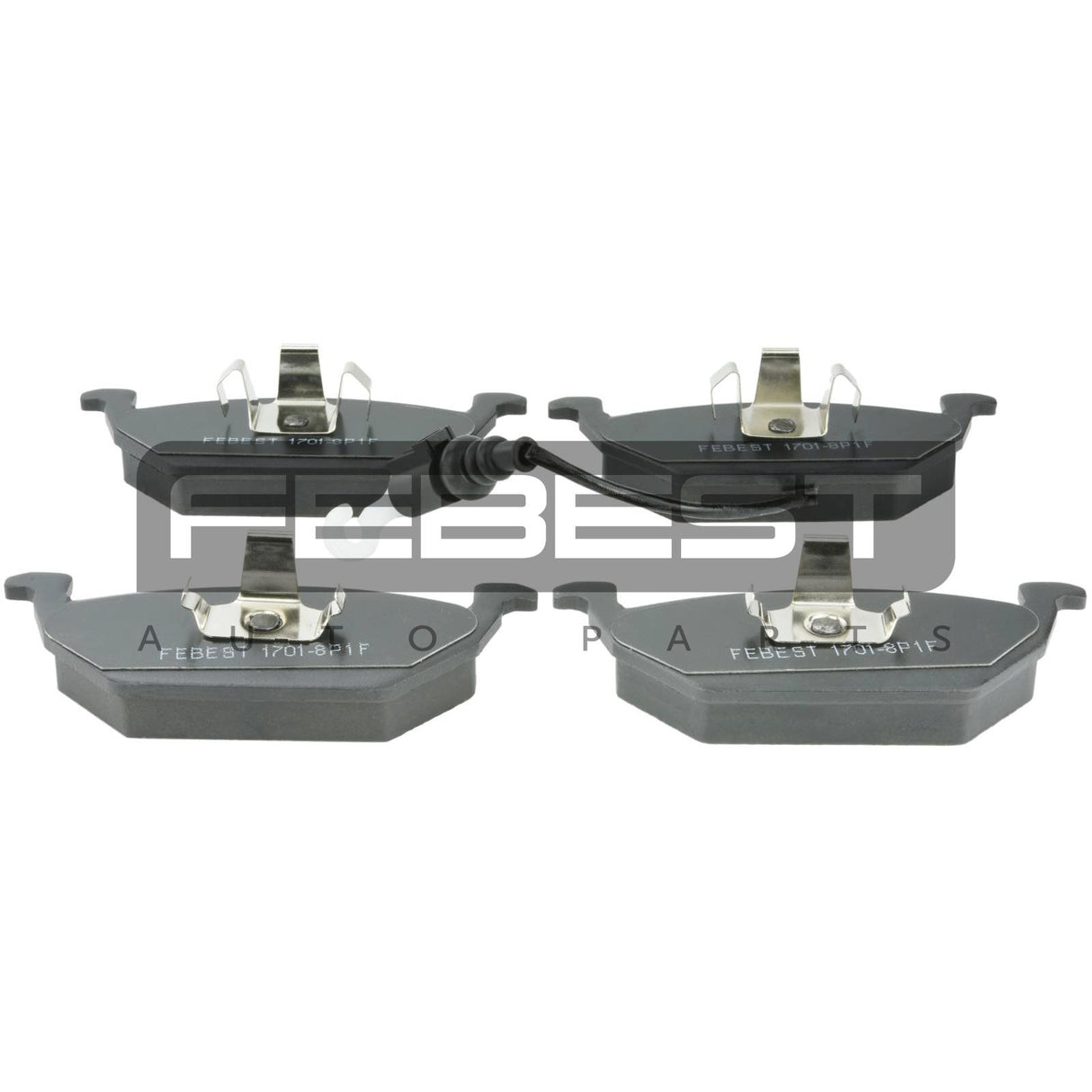 Pad kit, disc brake, front