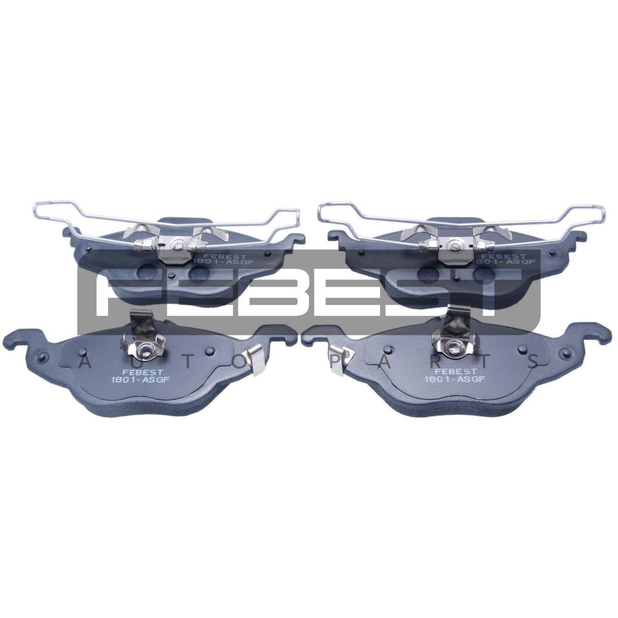 Pad kit, disc brake, front