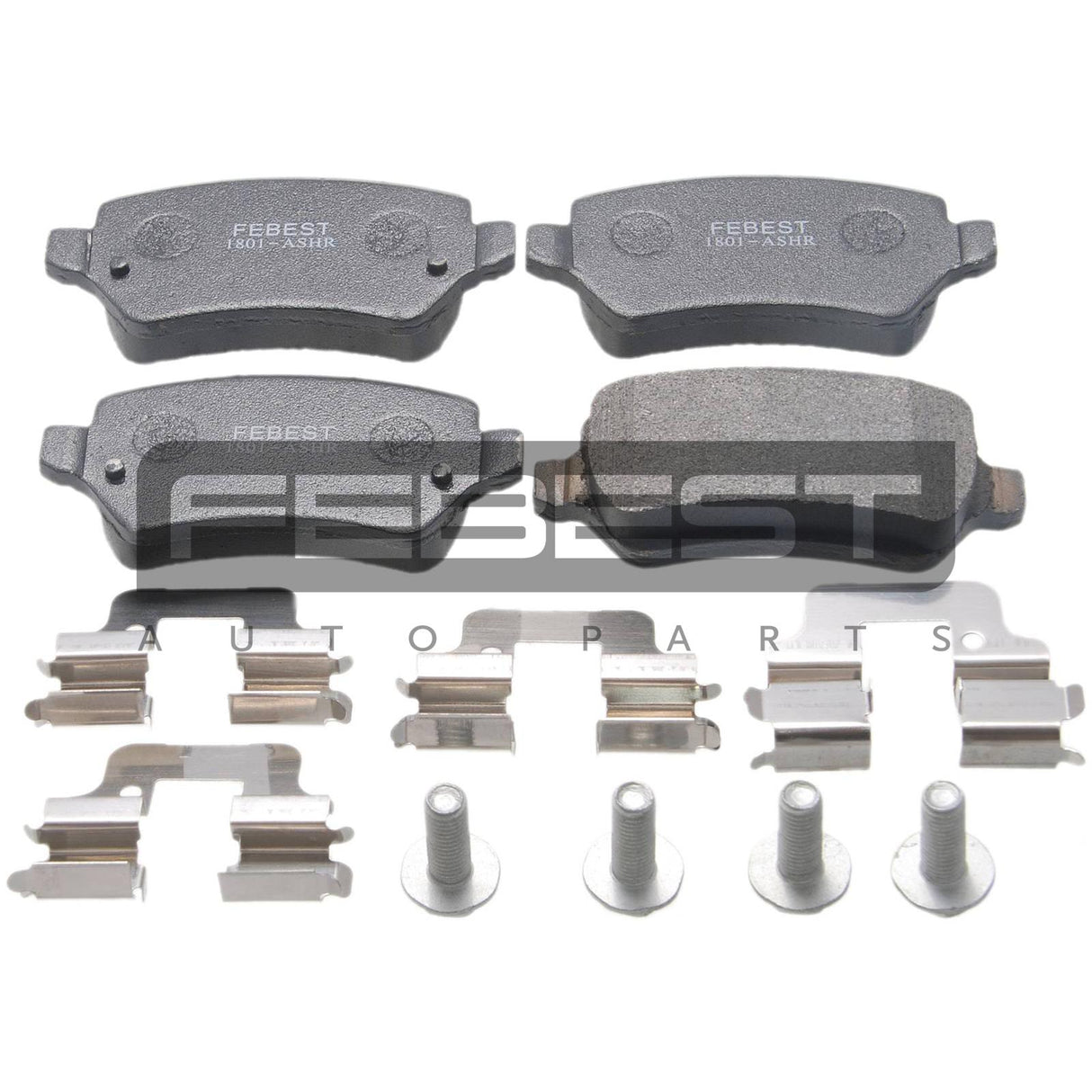 Pad kit, disc brake, rear - kit