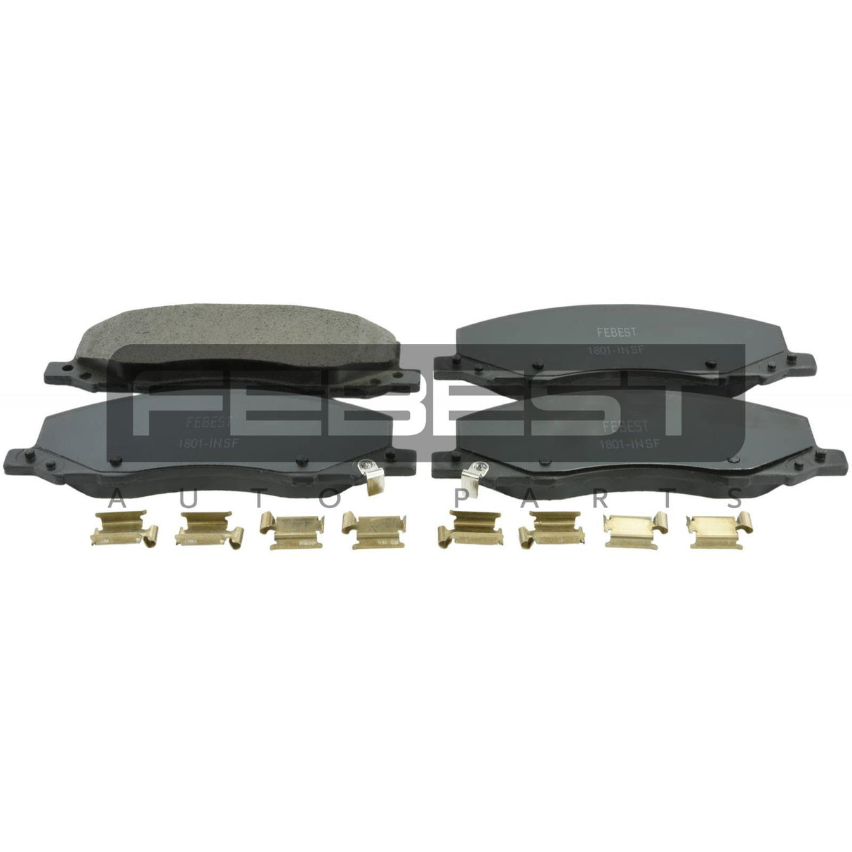 Pad kit, disc brake, front - kit