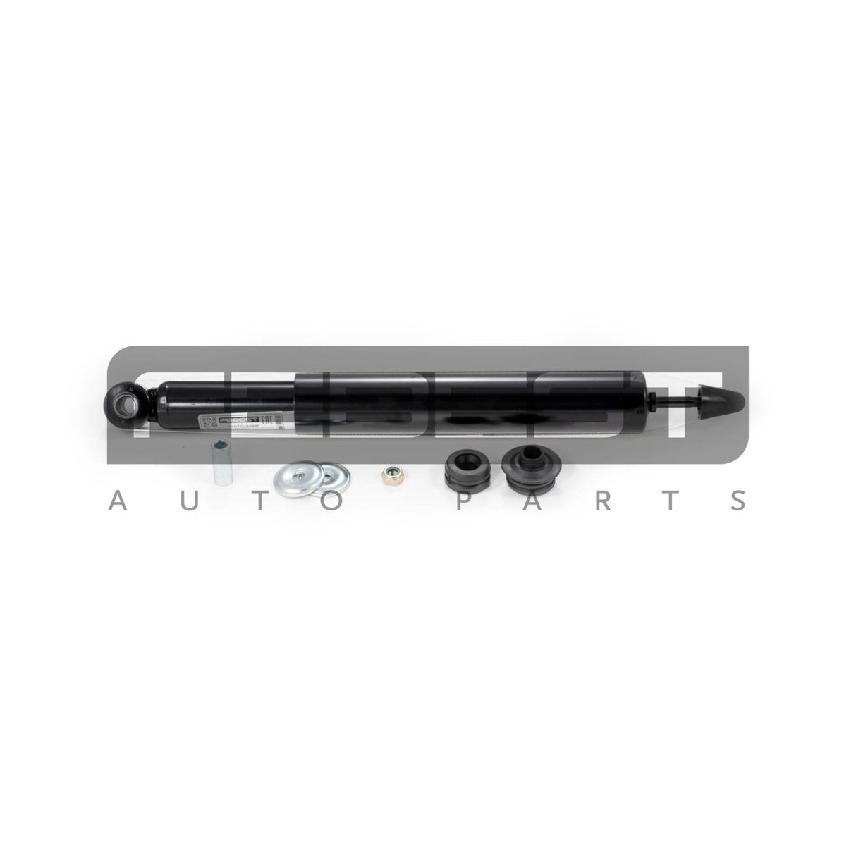 Rear shock absorber, gas pressure