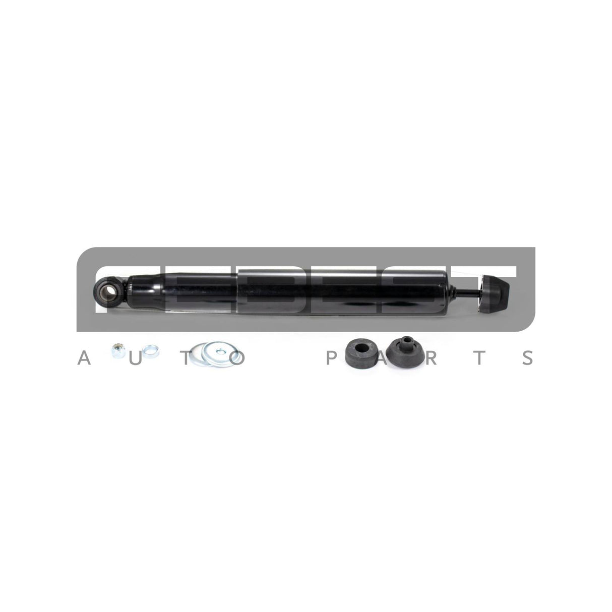 Rear shock absorber, gas pressure
