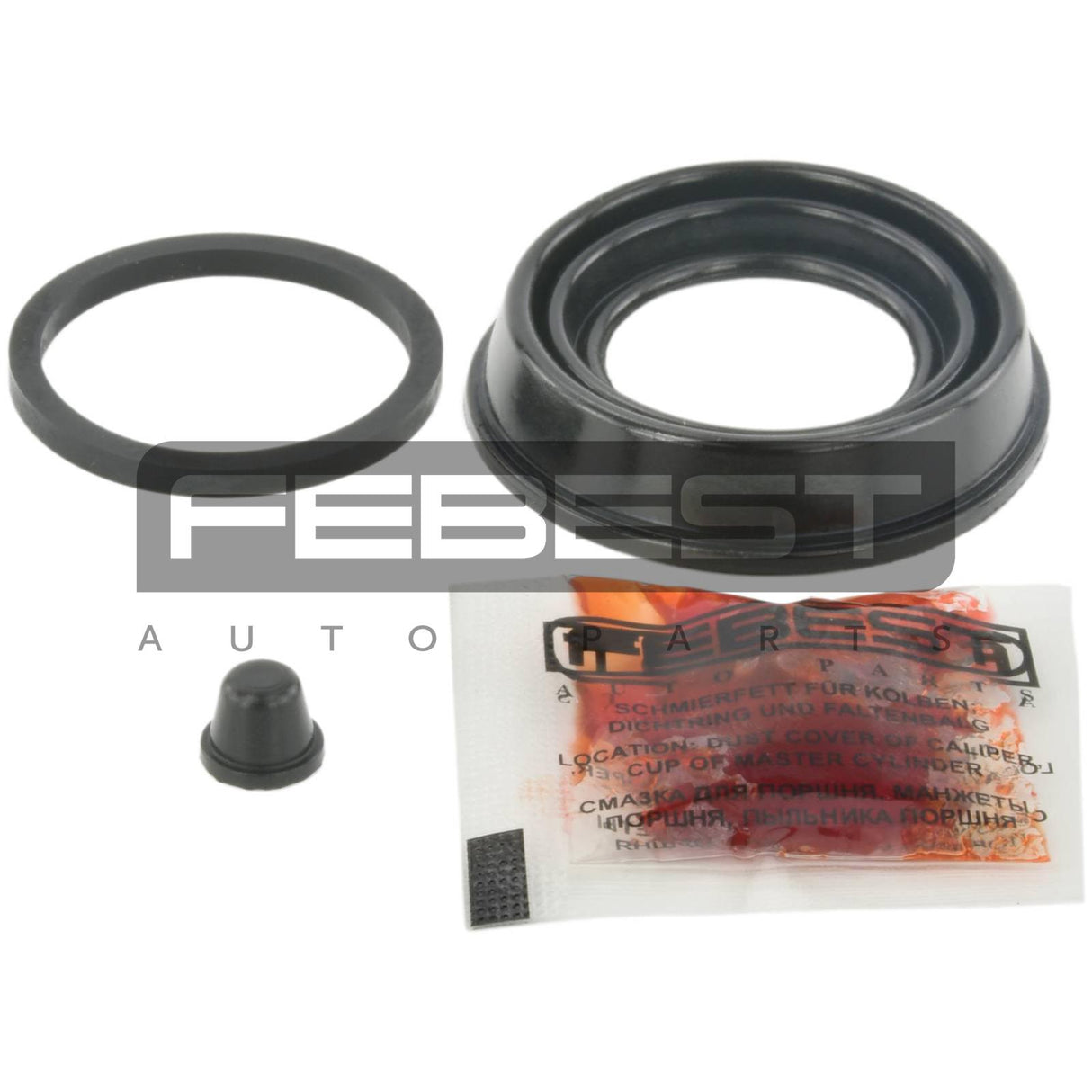 Rear brake caliper repair kit