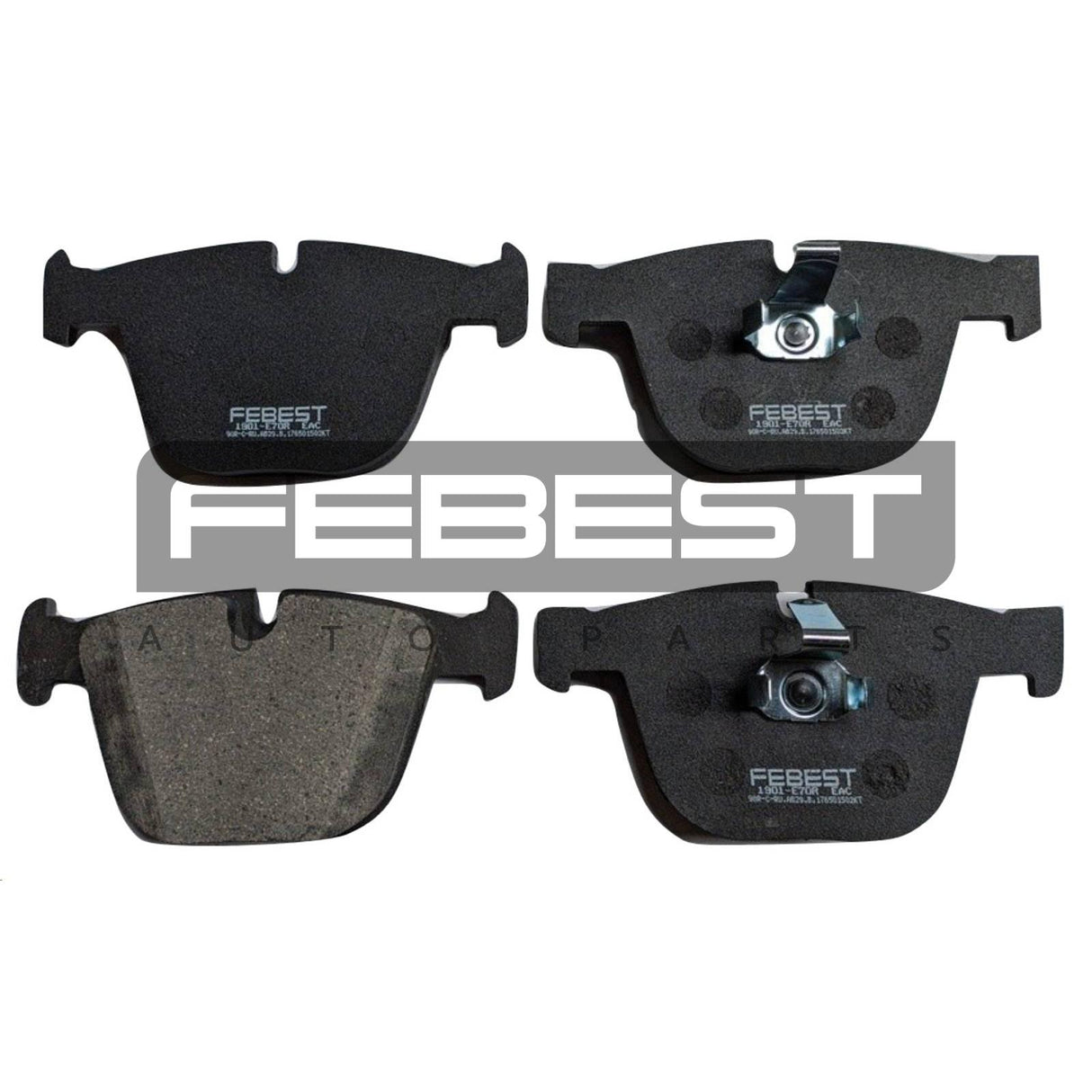 Pad kit, disc brake, rear