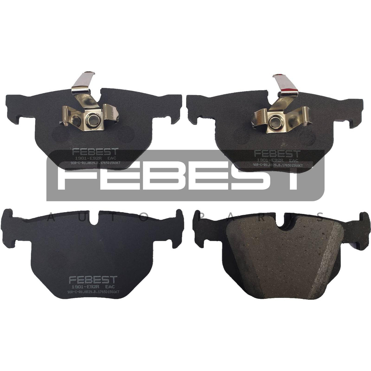 Pad kit, disc brake, rear