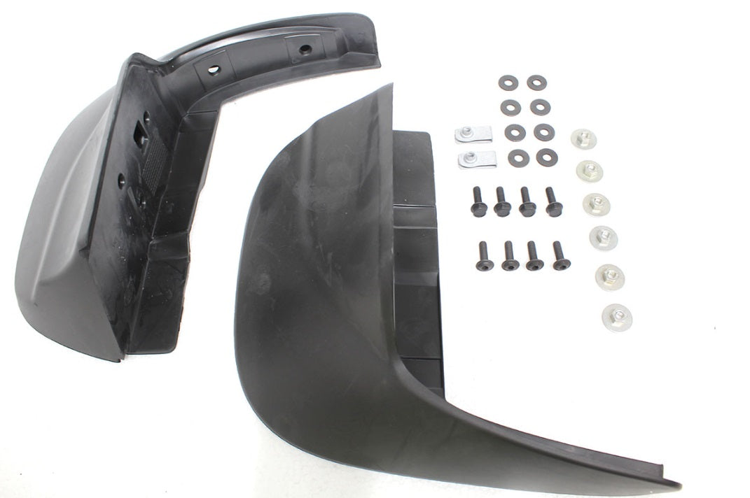 Front Mudflaps Set - With Deployable Step