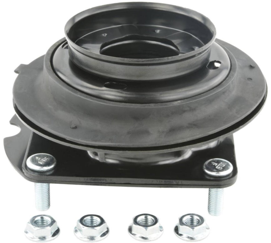 Front shock absorber mounting