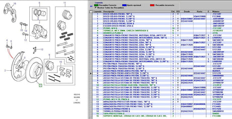 Caliper repair kit