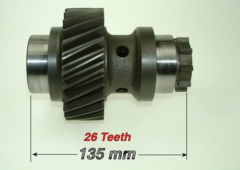 Mainshaft - Secondary Shaft - 1.4:1 - 26 teeth