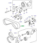 Drive belt - l322 - 4.4v8 bmw pet