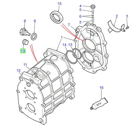 Plug - oil level indicator