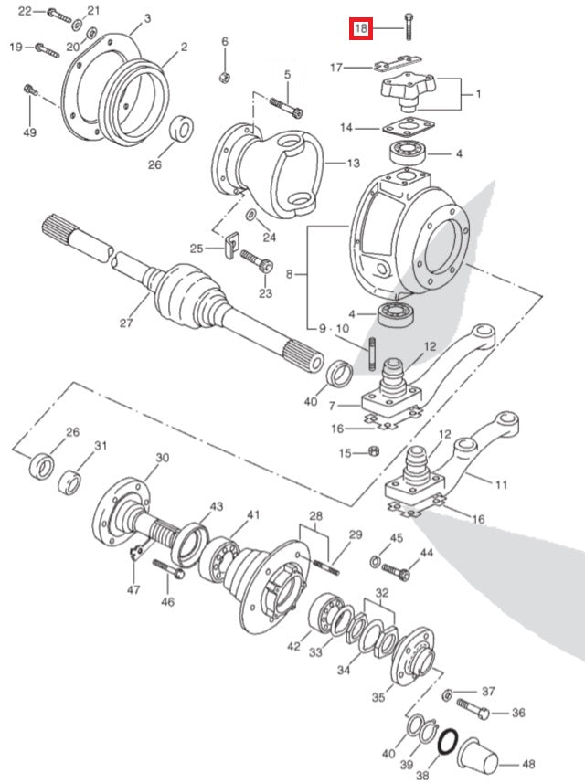 Twist Shaft Screw