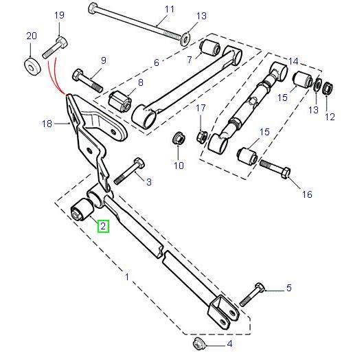 Bush Link Assembly
