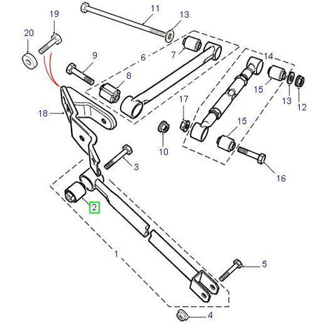 Bush Link Assembly
