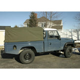 Khaki Canvas - with Rear Windows - for Hi-cap - EXMOOR TRIM