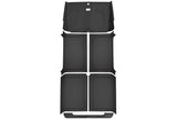 110" Roof Replacement Kit - With Alpine window - Black - TERRAFIRMA