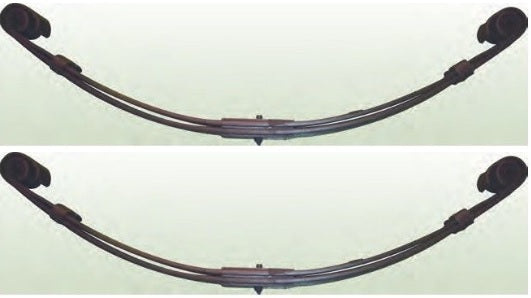 Front Parabolic Leaf Spring Kit Left-Right Side - 2 Leaves