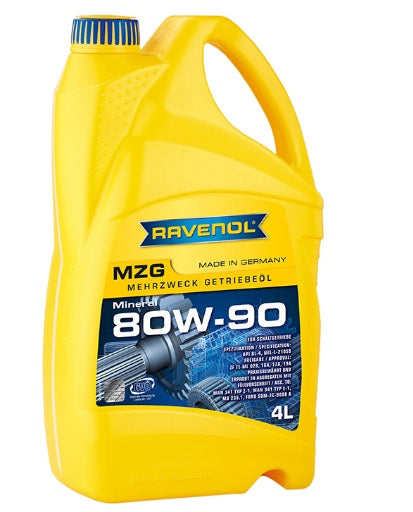 Oil - Differential/Transfer - 4L - MZG EP - 80w90 - RAVENOL